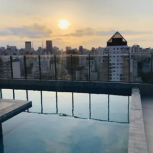 Apartamento Flat Lindo Com Vista Cartao Postal Sp!!, São Paulo
