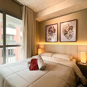 Apartamento Zainalofts7 Moema - 1km Ibira E 200m Metro 1009 Id, São Paulo